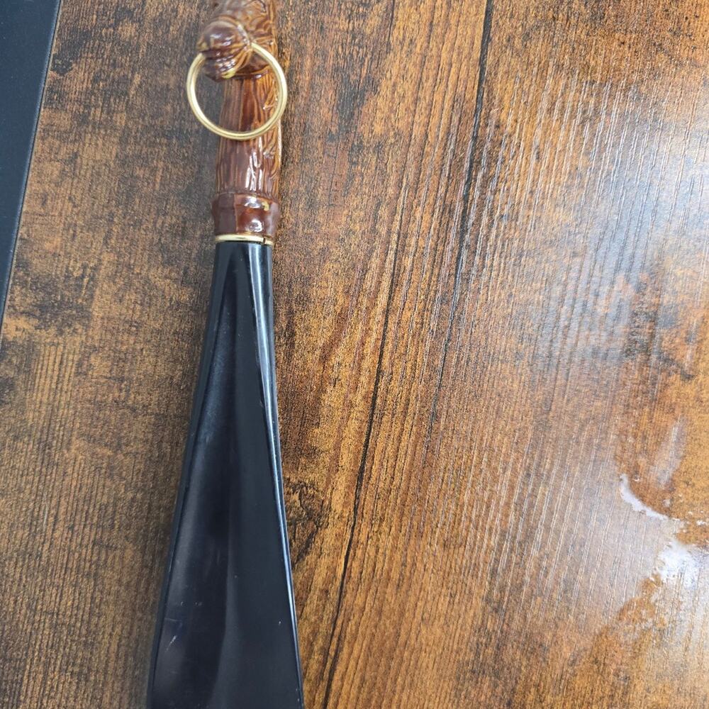 Vintage Plastic Horse Head Shoe Horn